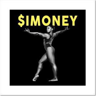 $imoney Simone Biles the goat fanmade Posters and Art